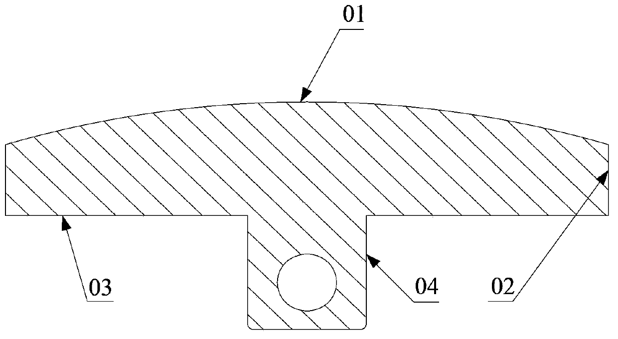 Resin band handle buckle fixing fixture