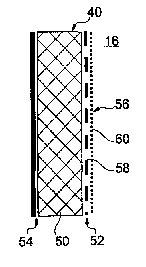 Aircraft cabin panel for sound reduction