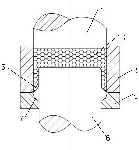 A kind of part deep drawing forming method and forming die