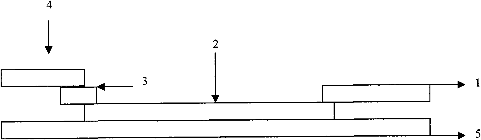 Colloidal gold detection test paper for ricin, preparation method thereof and application thereof