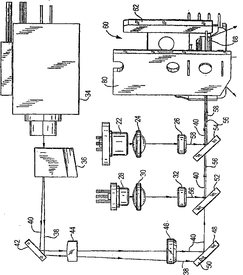 Correcting for image distortion in image projectors