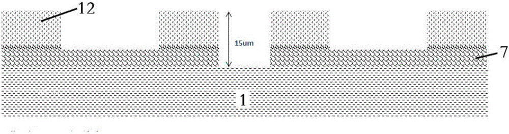 A method for improving back side stress of an IGBT