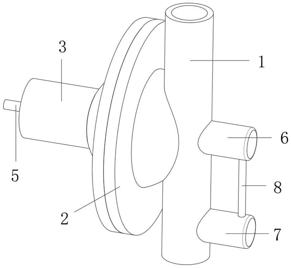 Self-priming non-clogging diaphragm pump