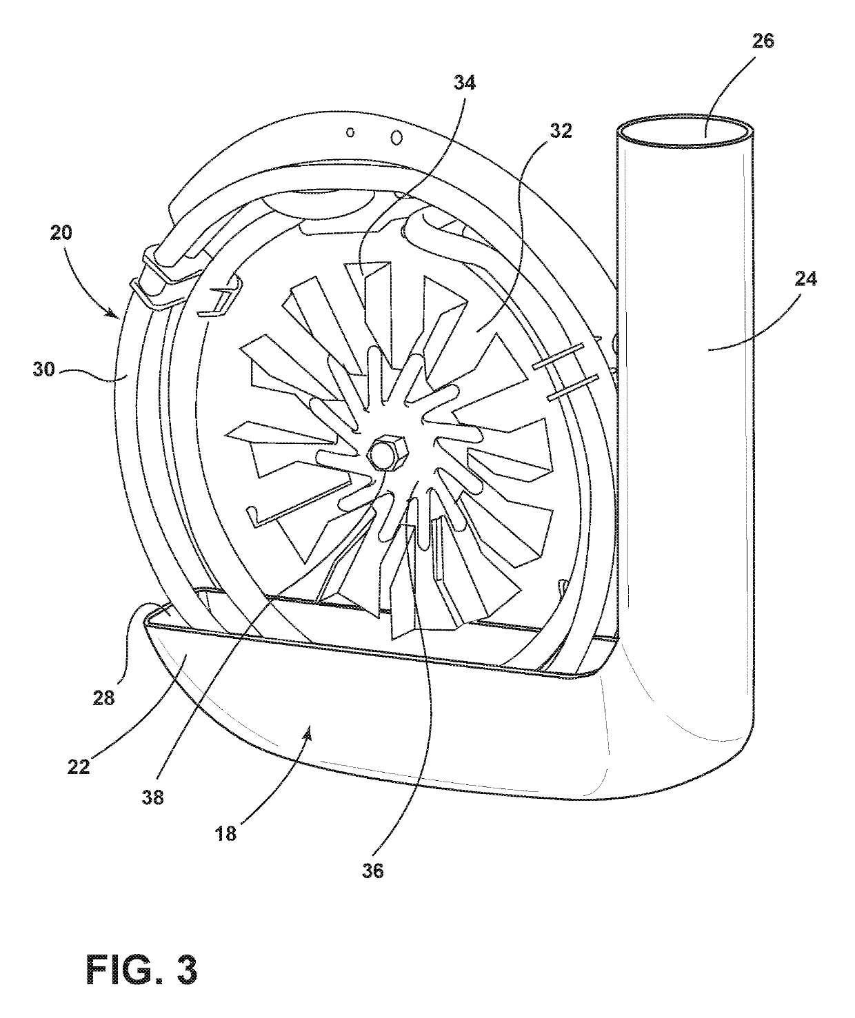 Forced convection steam assembly