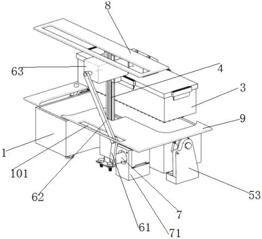 Air bag extrusion type miniature washing machine