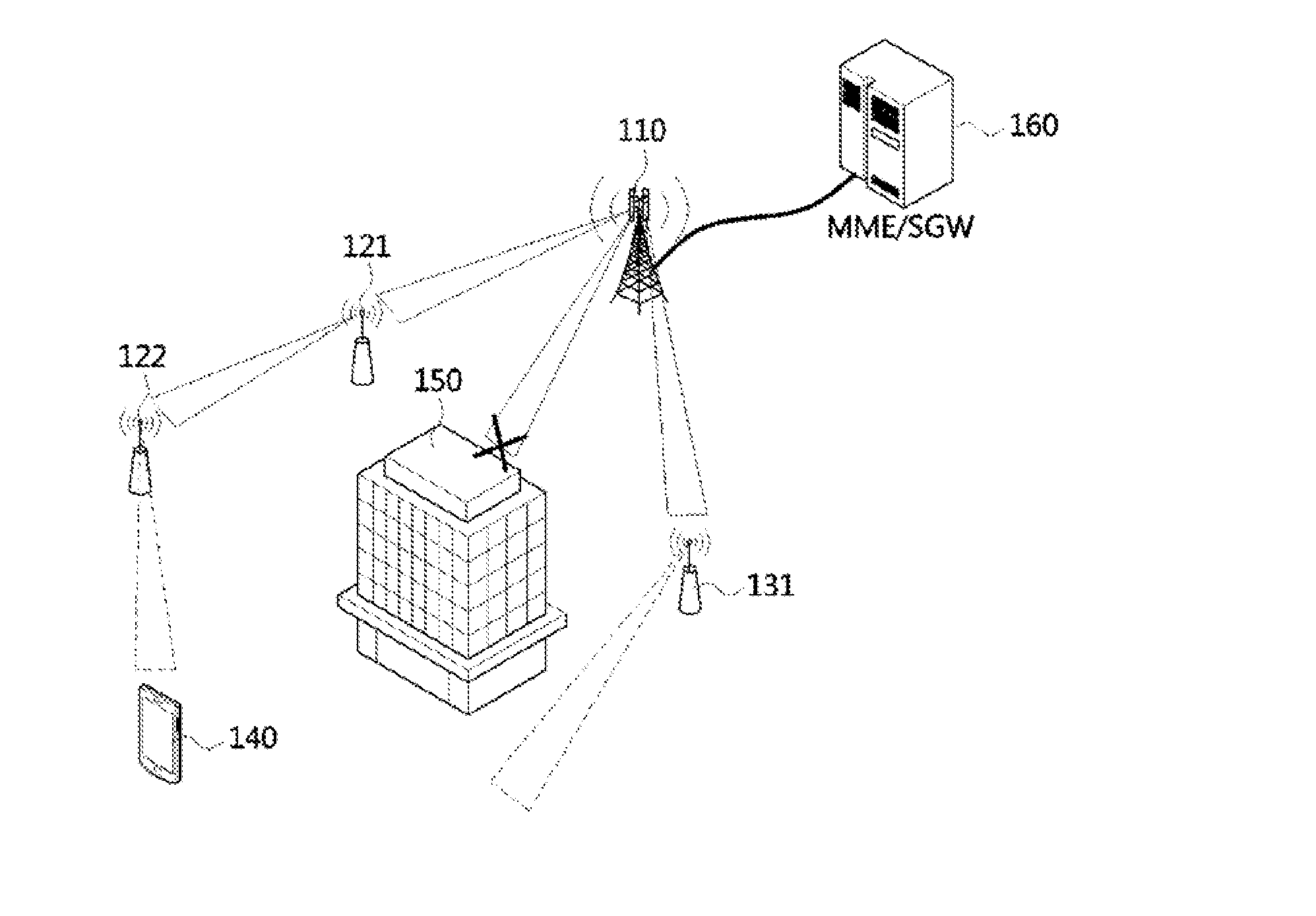 Method for handover of terminal using multi-connection in cellular communication system