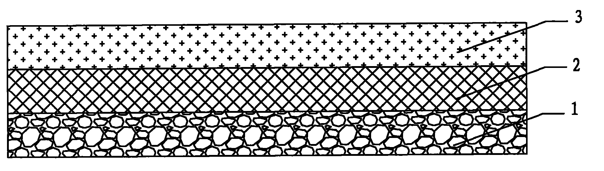 Novel environment-friendly water-based plastic track