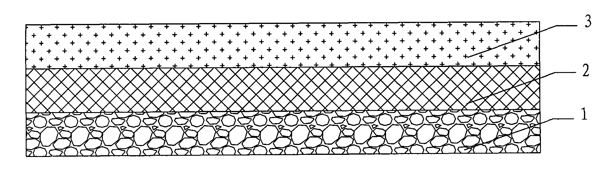 Novel environment-friendly water-based plastic track