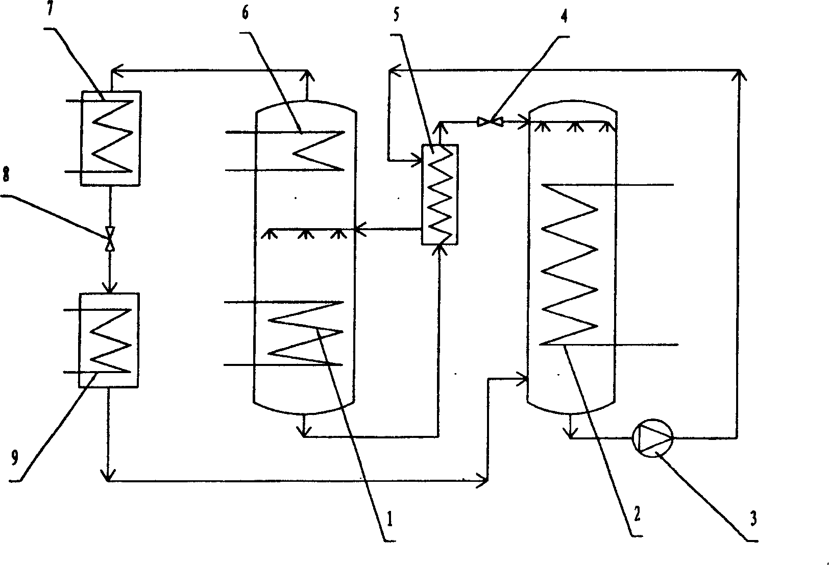 Ammonia absorption type refrigerating apparatus utilizing waste heat of exhaust