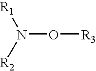 Cleaning compositions containing hydroxylamine derivatives and processes using same for residue removal