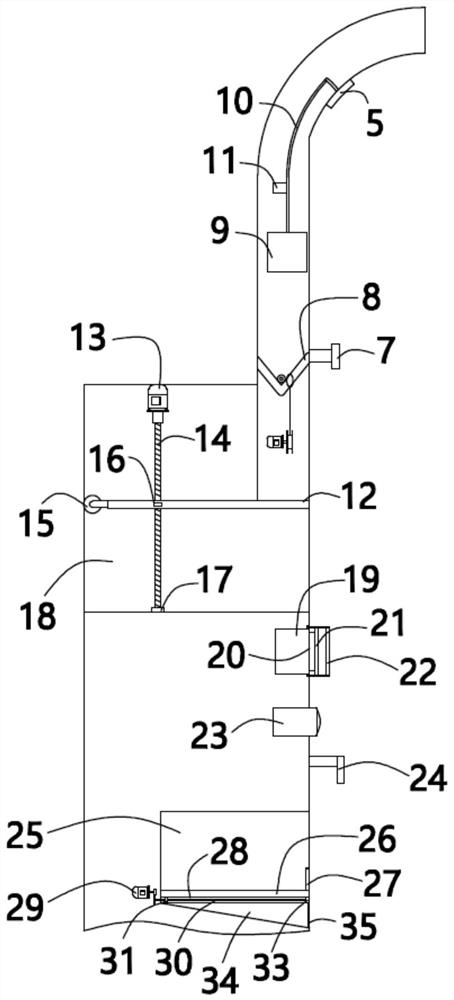 Integrated shower screen connected and adjusted by mobile phone