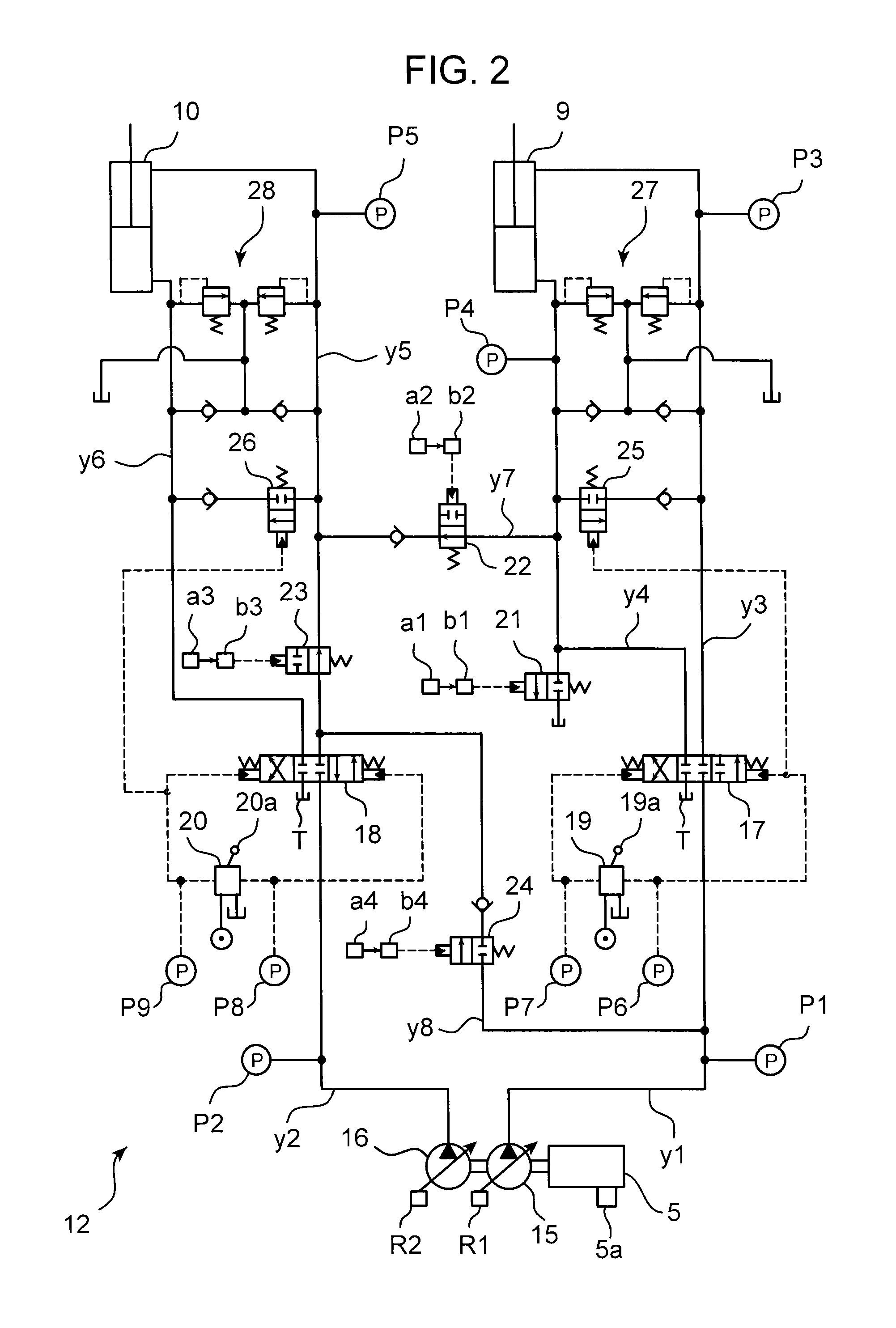 Control device and construction machine provided therewith