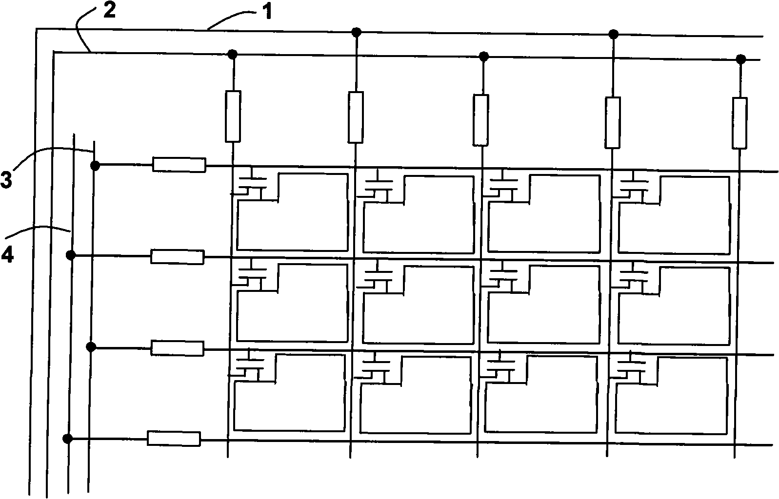 Manufacturing method of LCD device and TFT completing substrate thereof