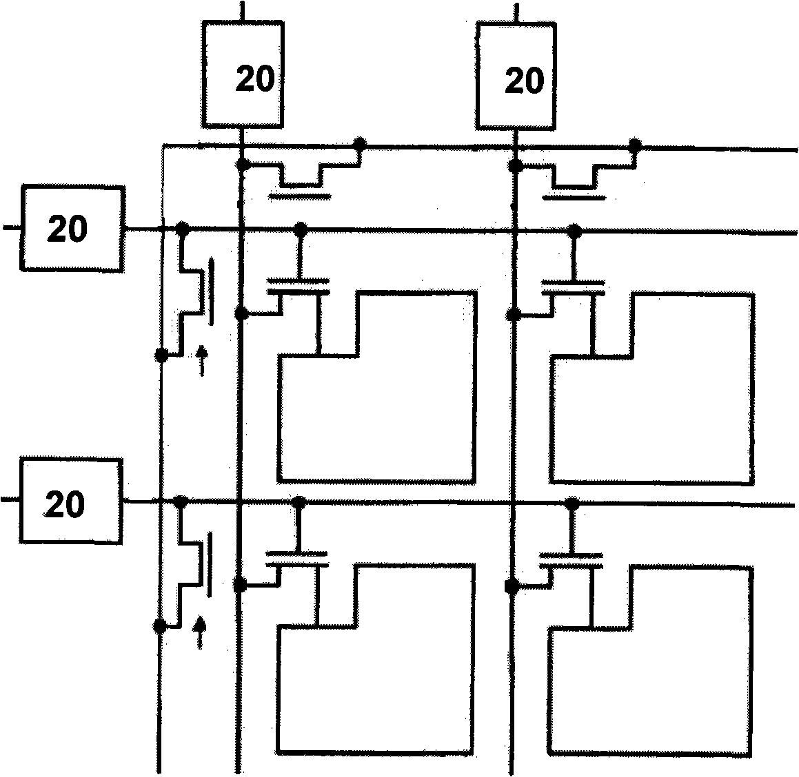 Manufacturing method of LCD device and TFT completing substrate thereof