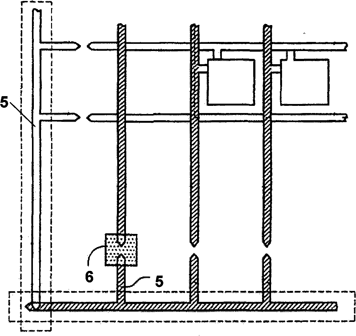 Manufacturing method of LCD device and TFT completing substrate thereof