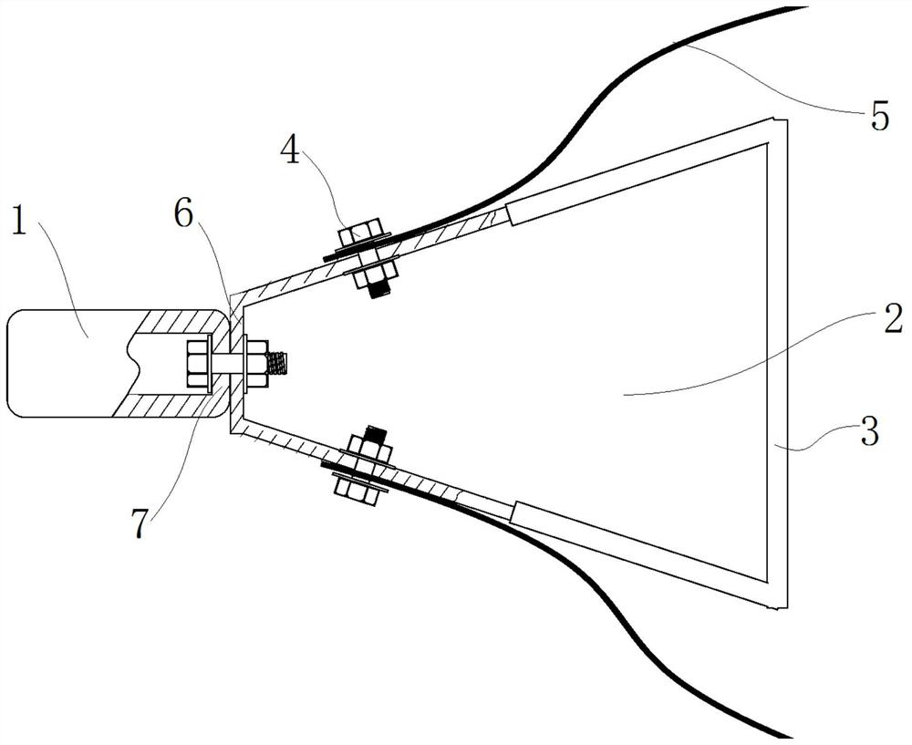 Circuit test wire clamp