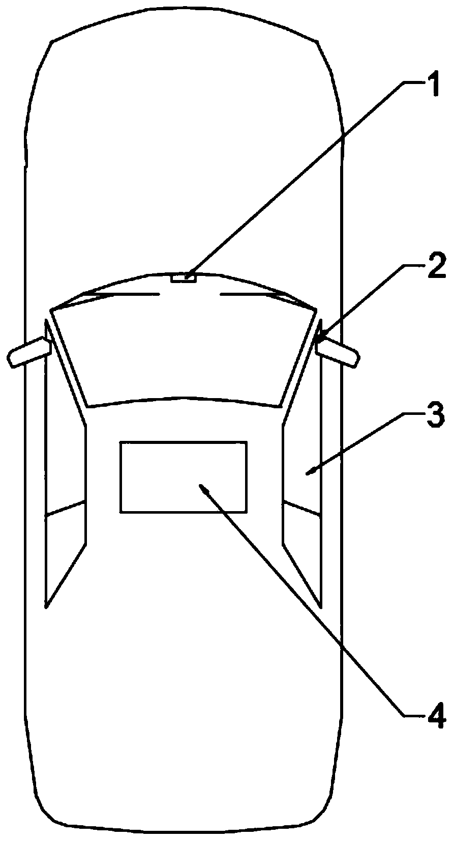 Automobile rain sense window closing device