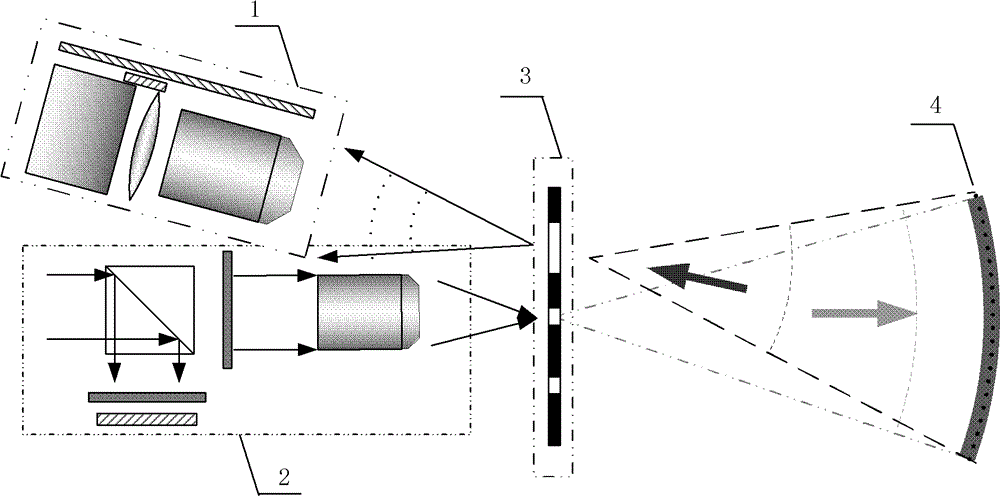 Method and device for measuring surface shape error of optical element at high precision