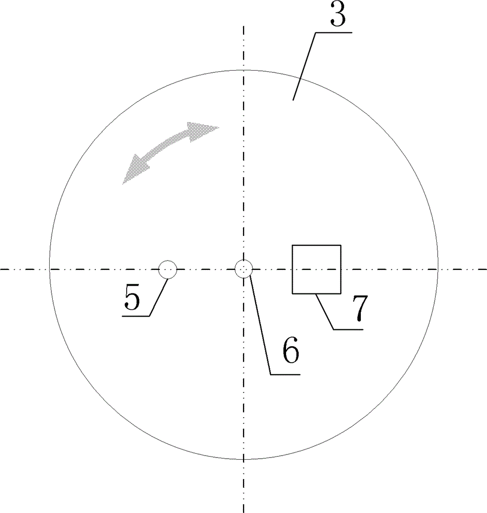 Method and device for measuring surface shape error of optical element at high precision