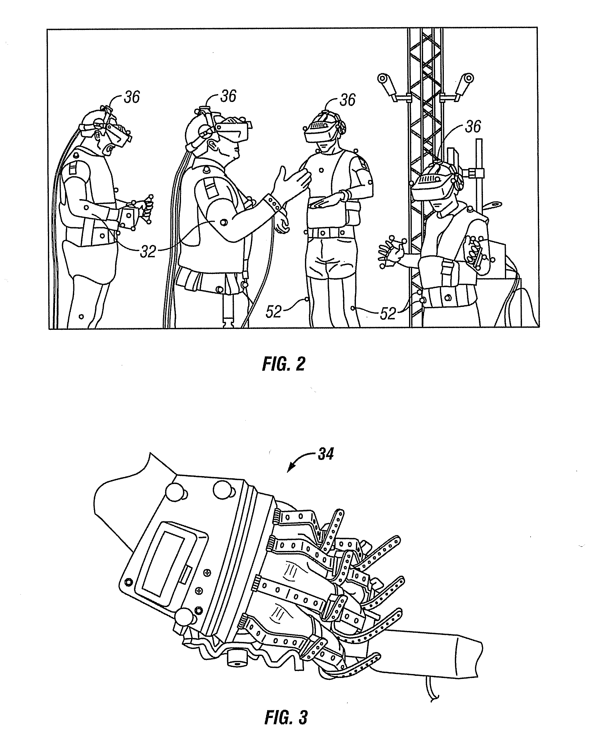 Portable Immersive Environment Using Motion Capture and Head Mounted Display