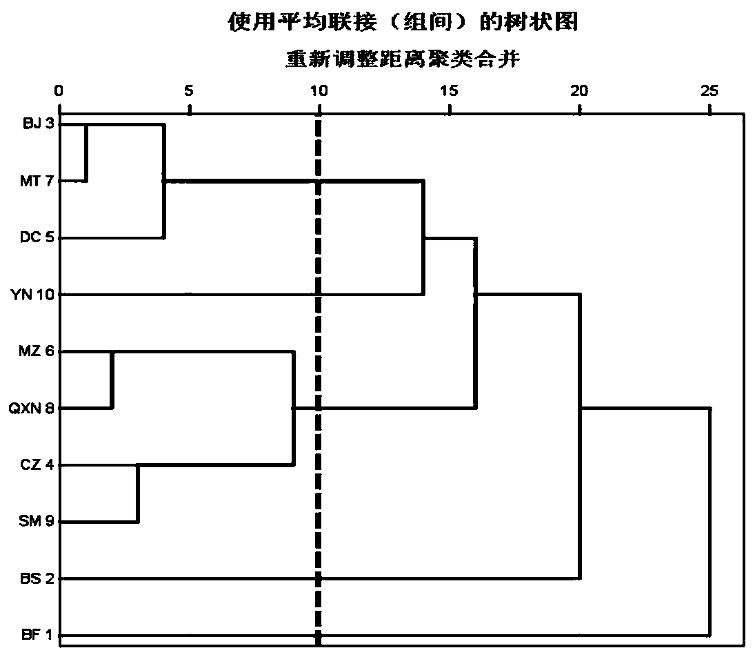 Threshing and redrying processing quality comprehensive evaluation method based on multivariate statistics