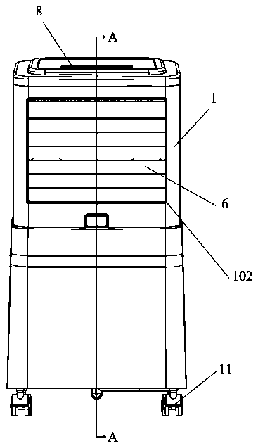 Indoor air purifier and indoor air purifying method based on same