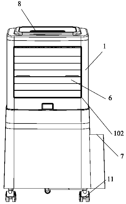 Indoor air purifier and indoor air purifying method based on same