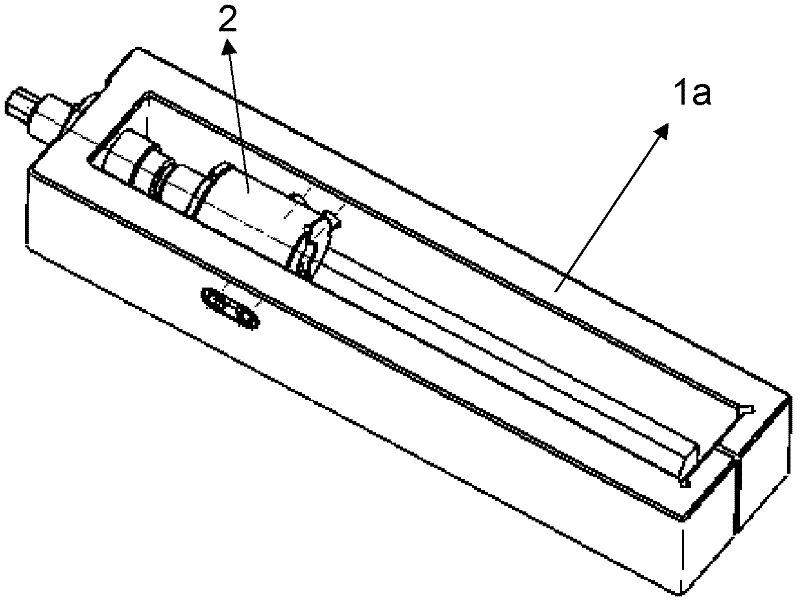 Material-collecting fixture for thermal simulation compression sample during linear cutting and bisecting