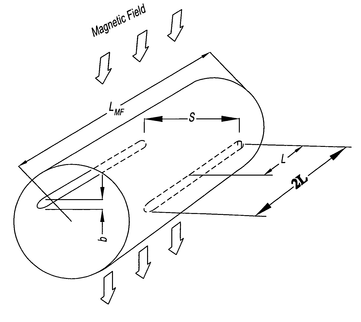 Electromagnetic flow meter for low conductivity fluids