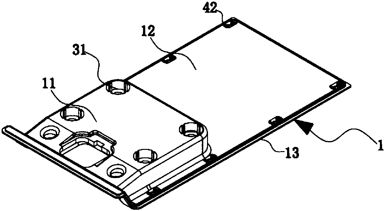 Installation shell with cushioning structure and full-lamination liquid crystal display instrument