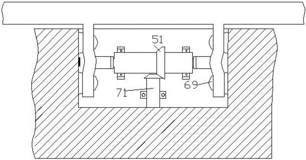 Novel makeshift stage structure capable of being disassembled and assembled rapidly