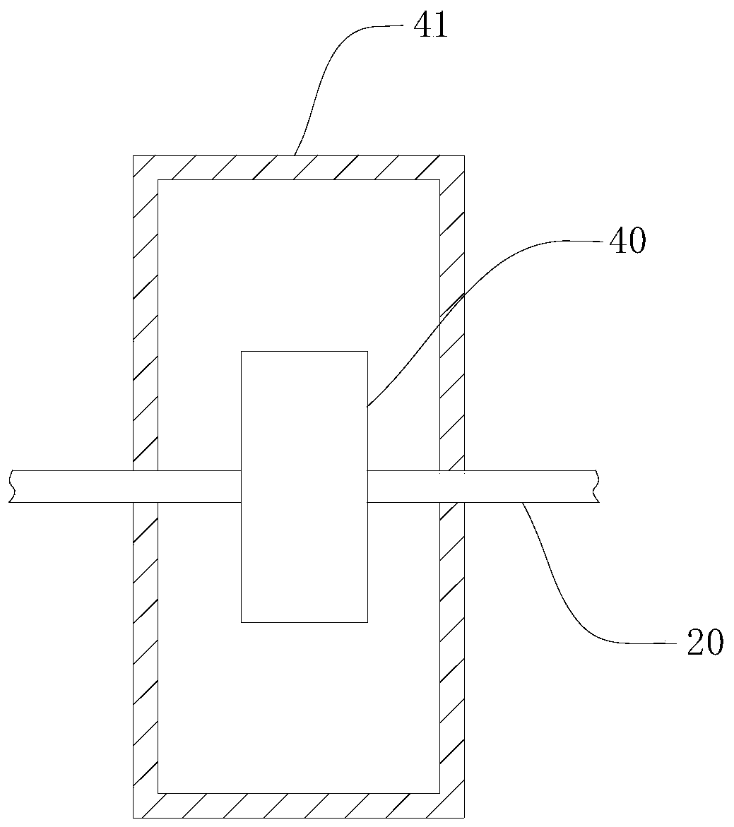 Self-extinguishing arc device