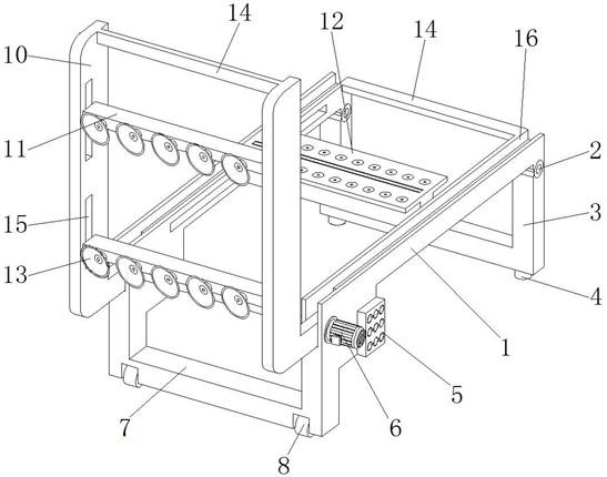 A working platform that is convenient to use and can ensure the safety of glass splitting