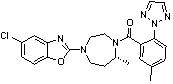 Synthetic method for anti-sleeplessness medicine MK-4305 intermediate