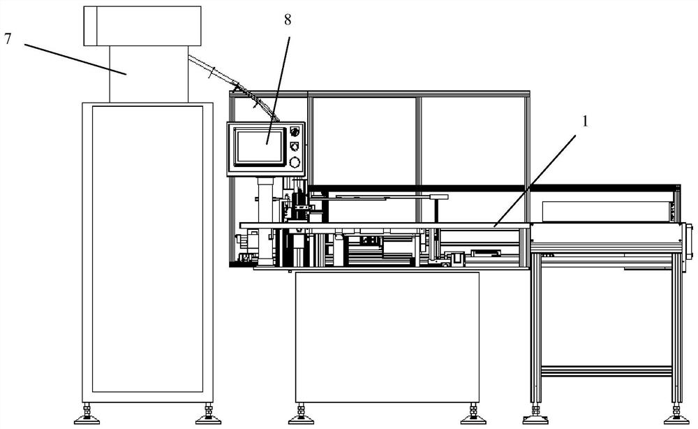 A kind of socks question mark hook automatic binding machine and its automatic binding process