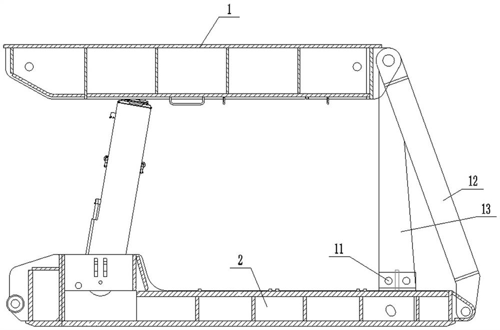 Transportation method for special end supports with two supports as one group