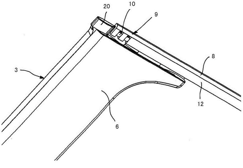 Sliding roof panel for a motor vehicle