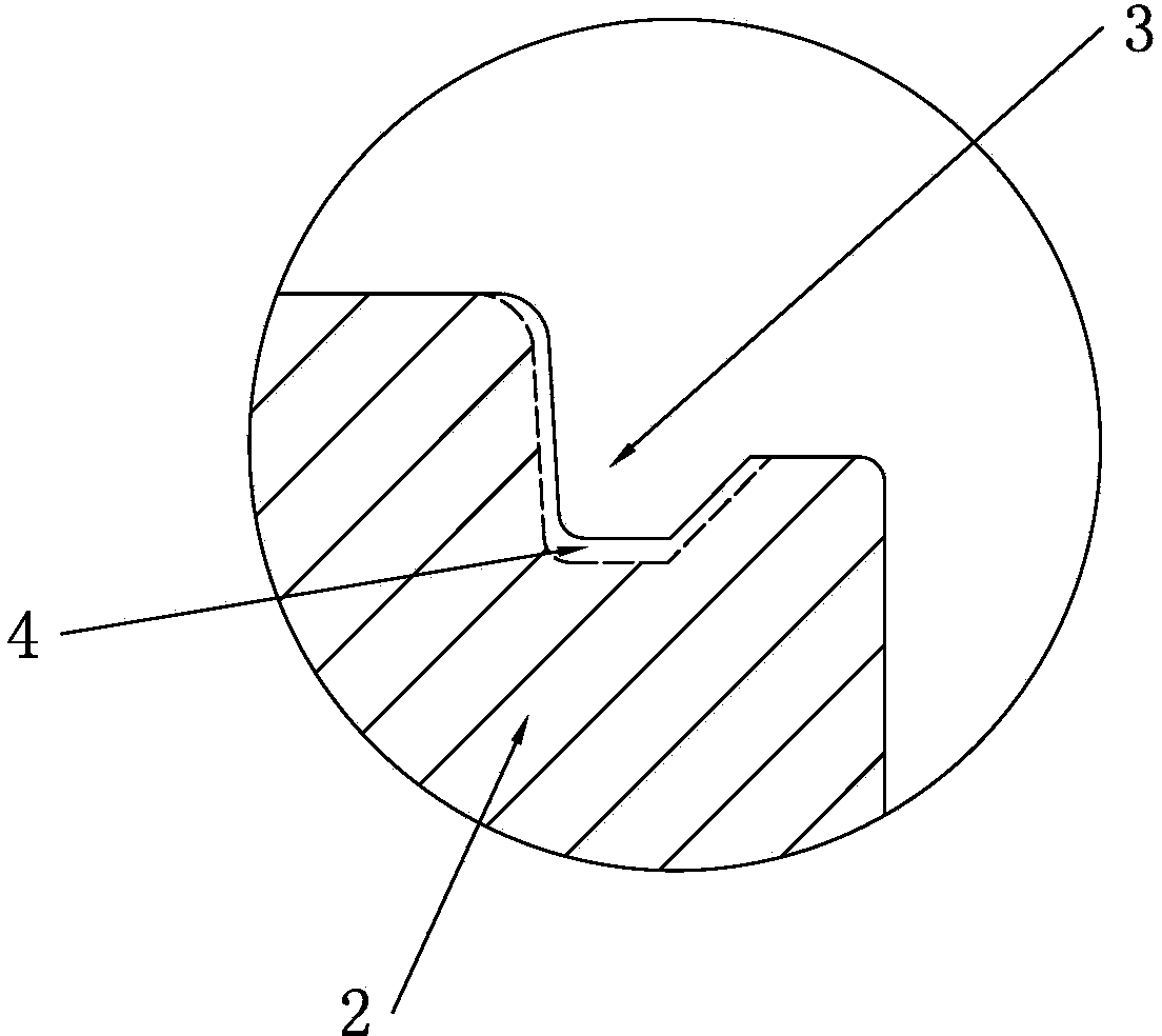 Bearing seal groove forming plunge-cut grinding method