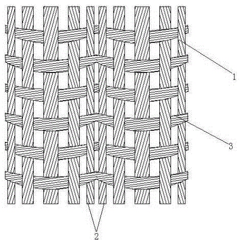 A figure 8 decorative rope