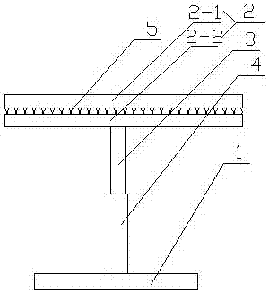 Buffering stool with height adjusting function