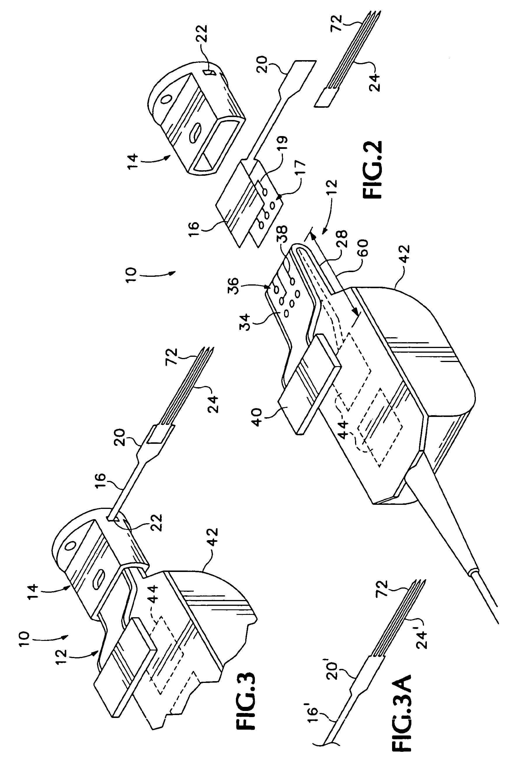 Flexible bio-probe assembly