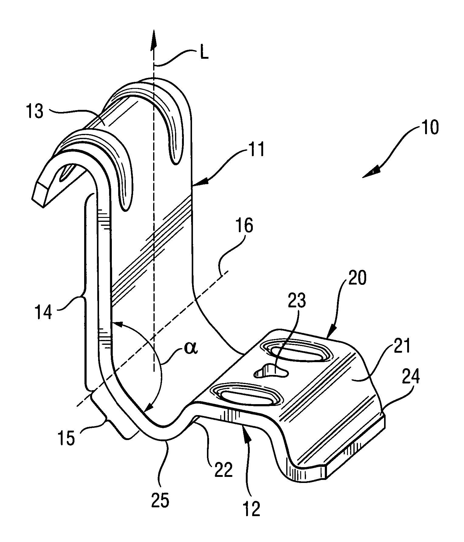 Grid-holding element