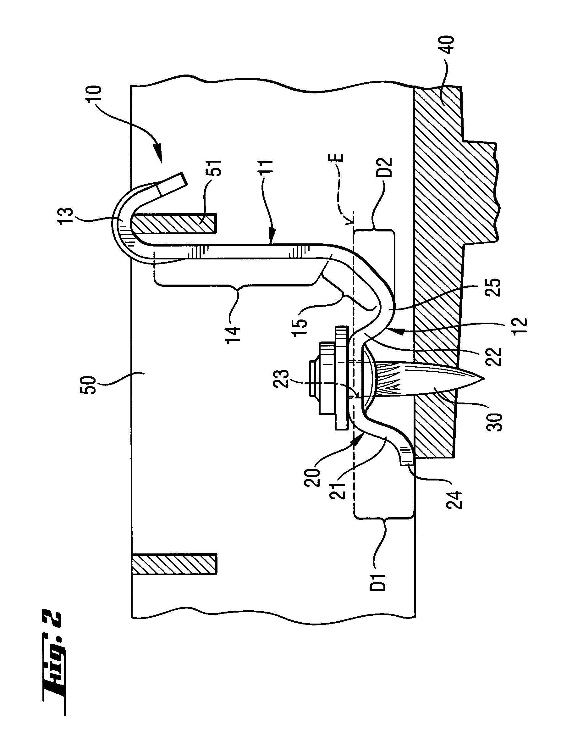 Grid-holding element