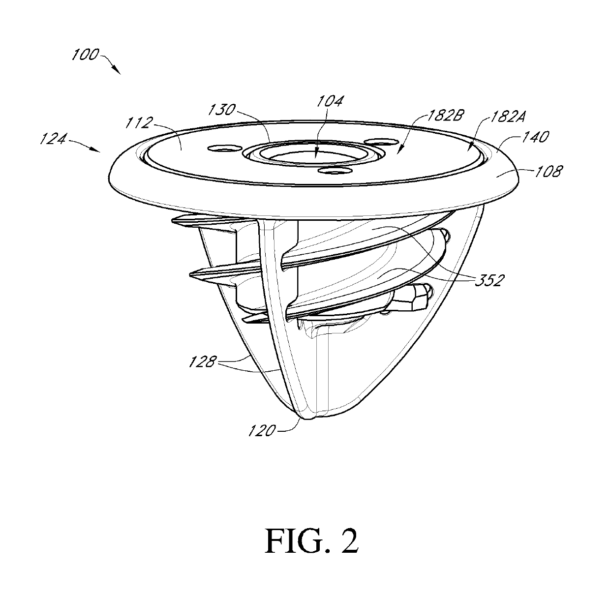 Humeral implant anchor system