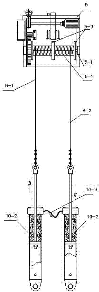 Safe traction system of inclined-shaft concrete lining construction transportation trolley