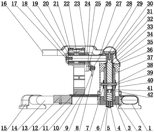 A rotary waist twisting stepper