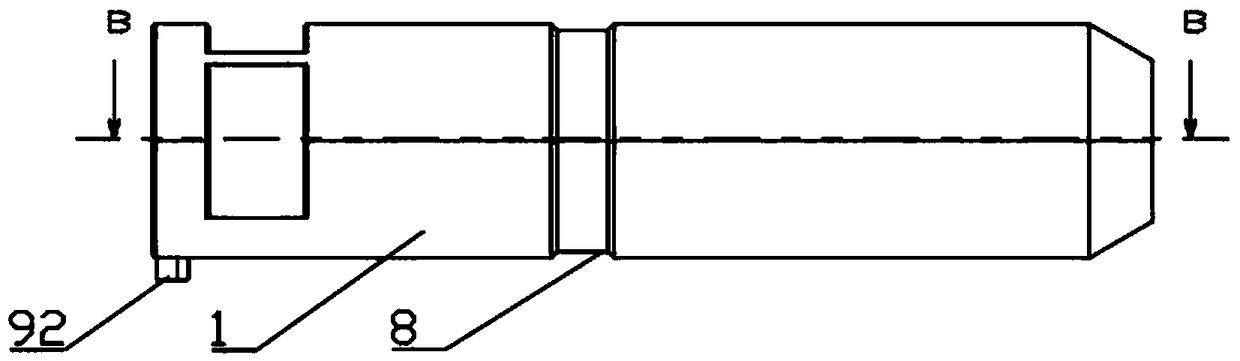 Method for achieving tractor shearing stress sensing by using magnetic induction