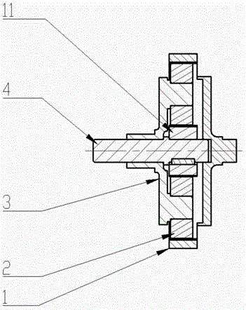 Automobile acceleration pedal device with tactile feedback function