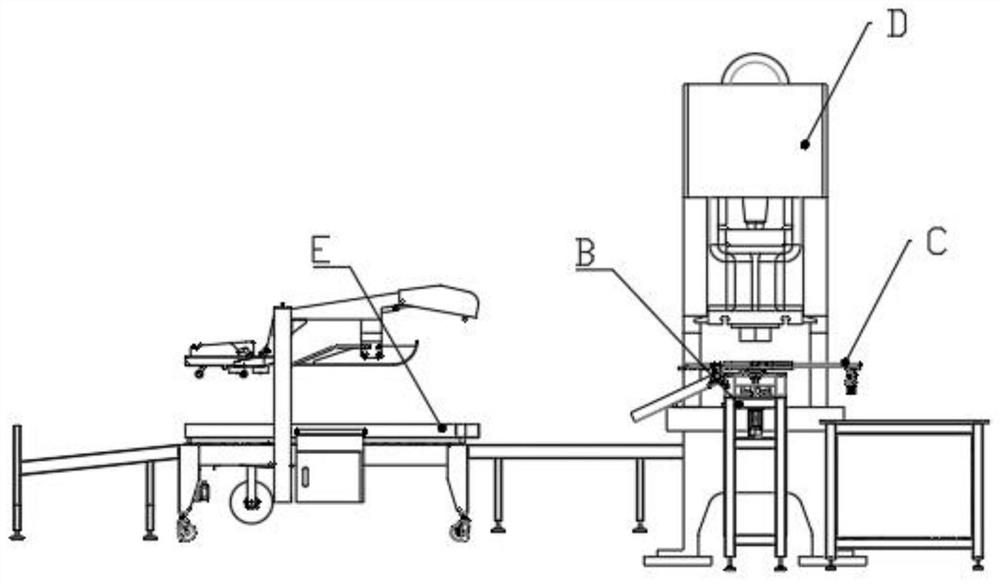 Machining equipment for improving strength of aluminum profile and production process