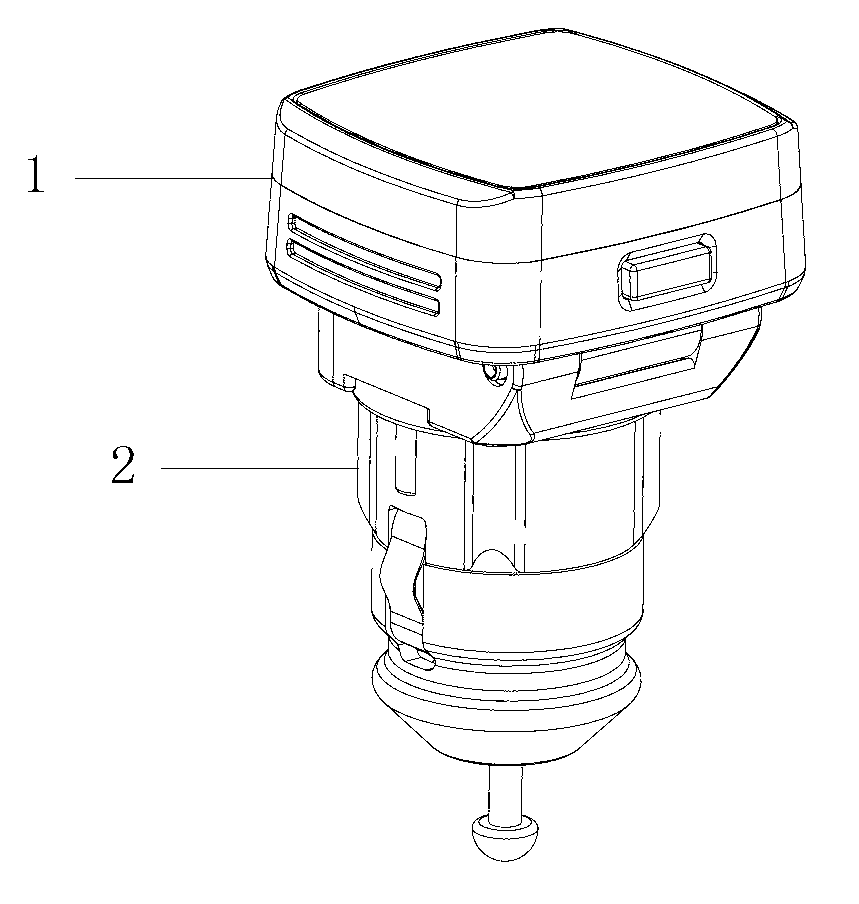 Plug-in display instrument provided with standby interface and tire pressure status instrument